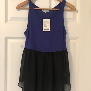 NWT Daydreamer LA Urban Outfitters long mesh tank